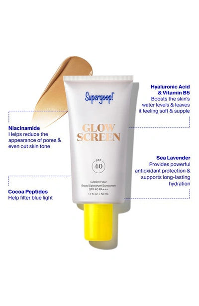 Supergoop! Glowscreen SPF 40 Sunscreen with Hyaluronic Acid + Niacinamide